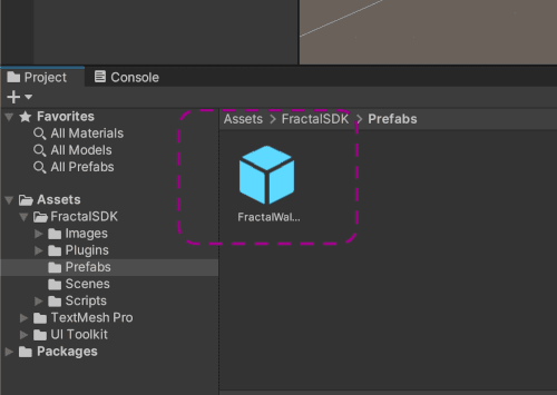 Fractal Account prefab